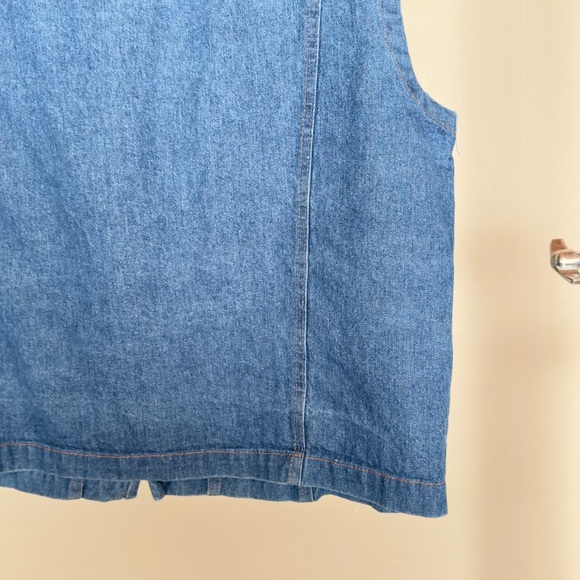 Vintage Denim Vest - Picture 8 of 8